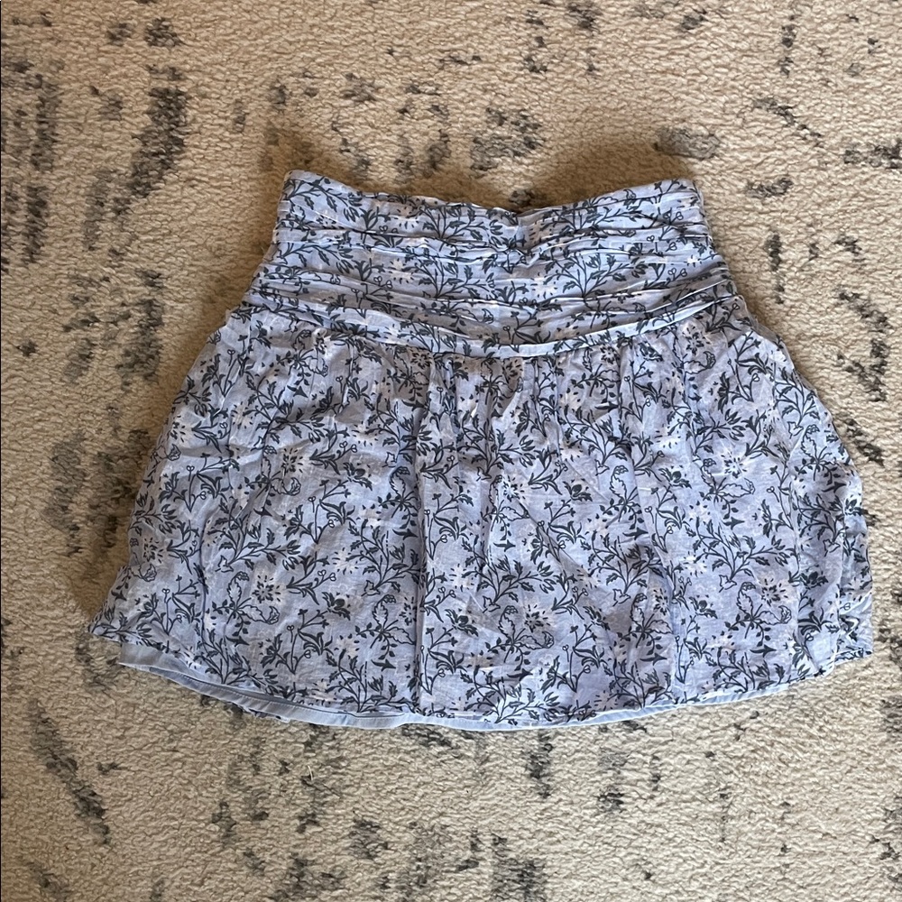Abercrombie Kids Floral Print Mini Skirt